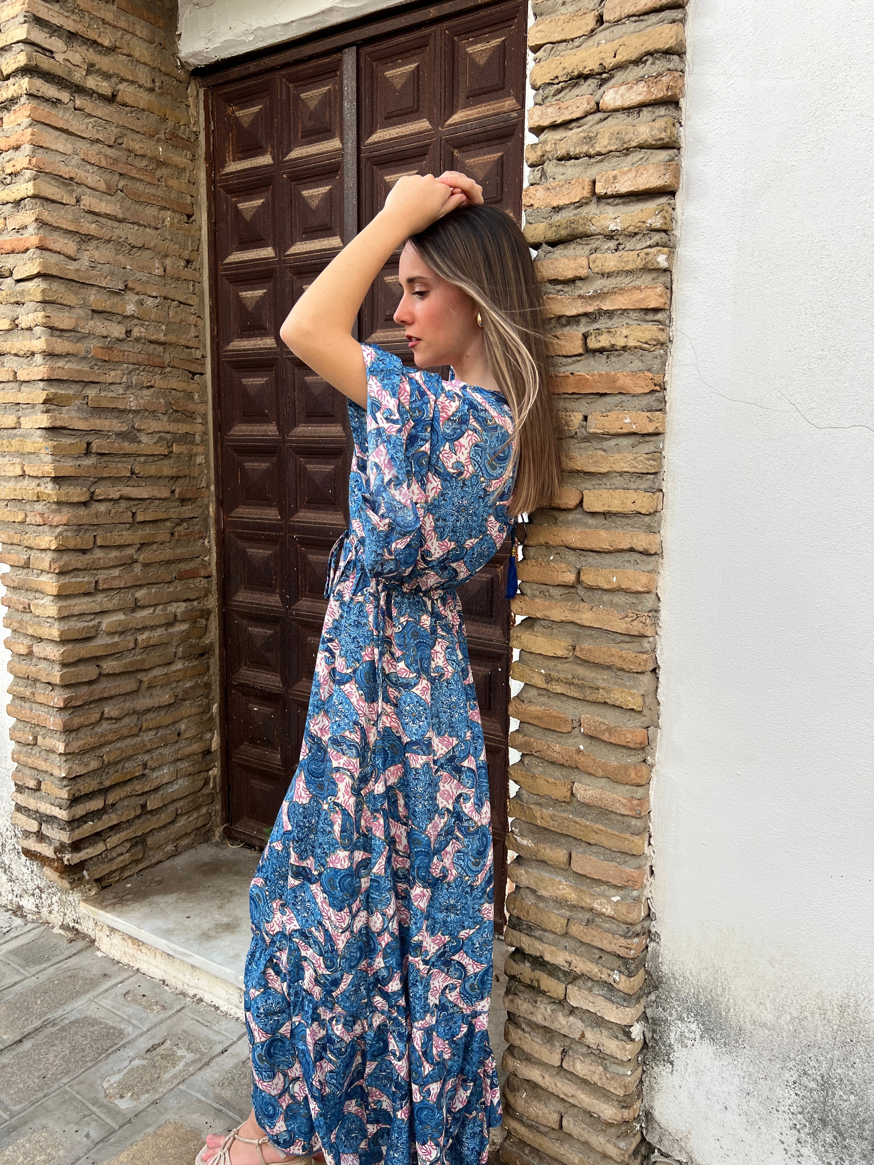 Vestido Litta azul