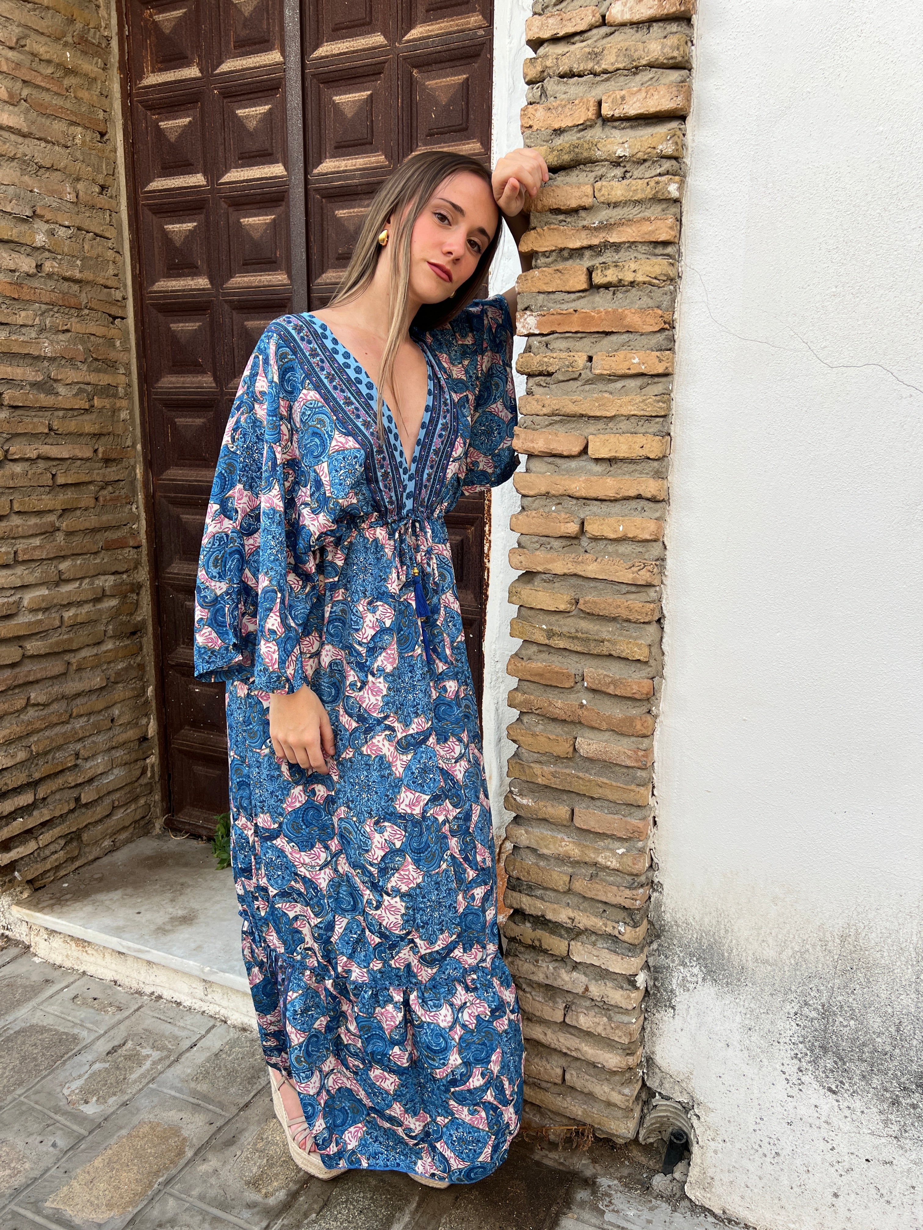 Vestido Litta azul