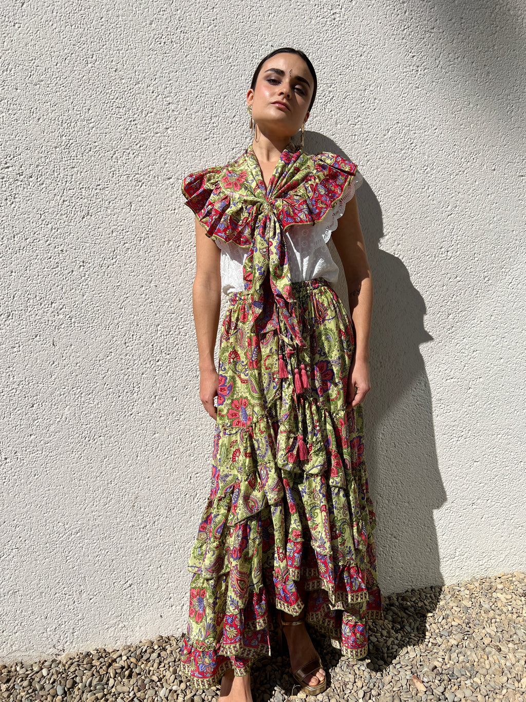 Conjunto Rocío verde