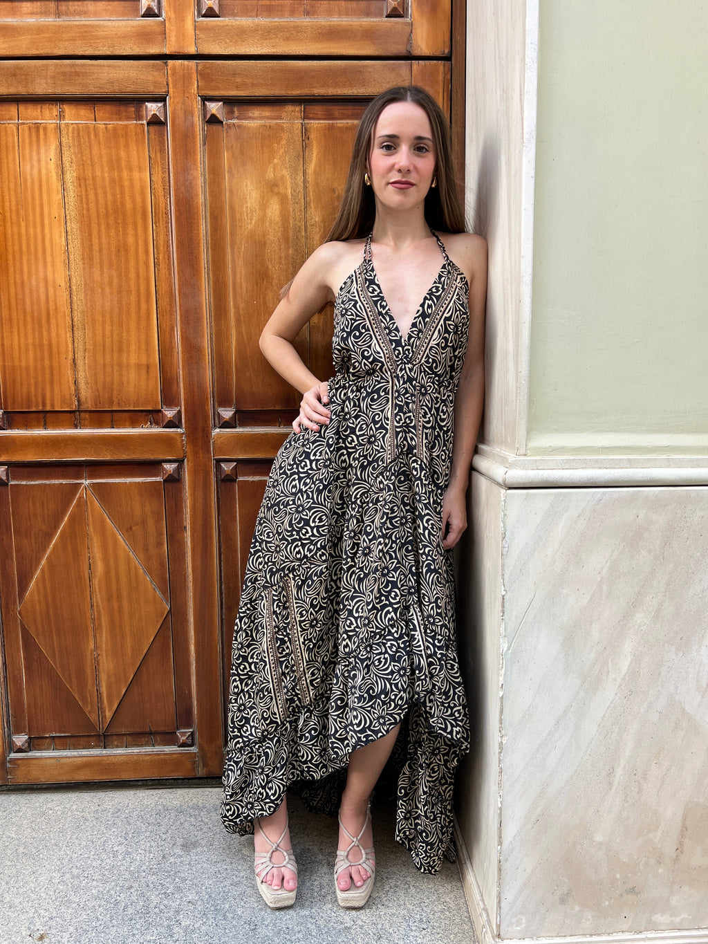 Alisha black dress
