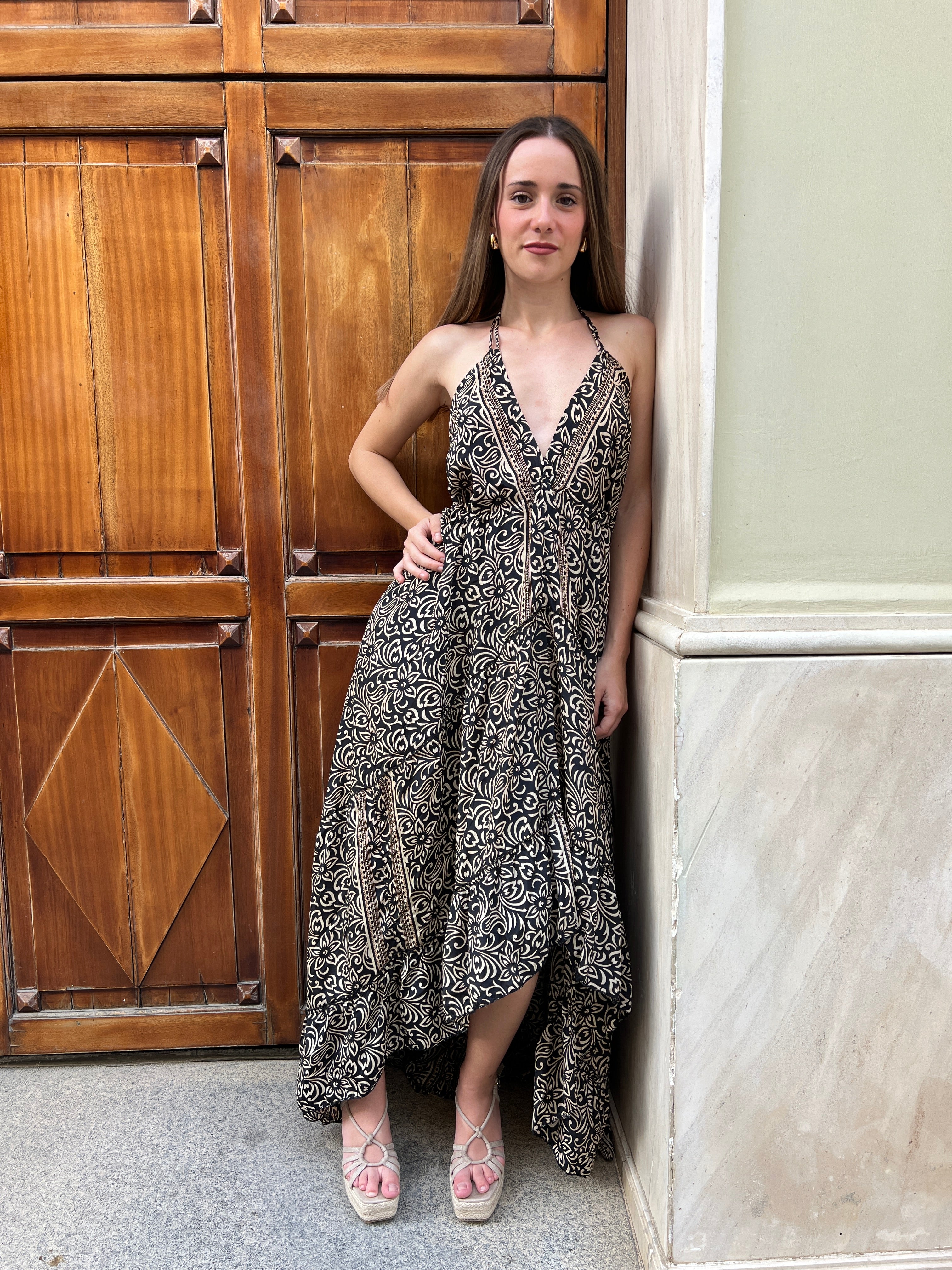 Alisha black dress
