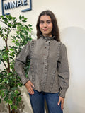 Blusa cuadritos