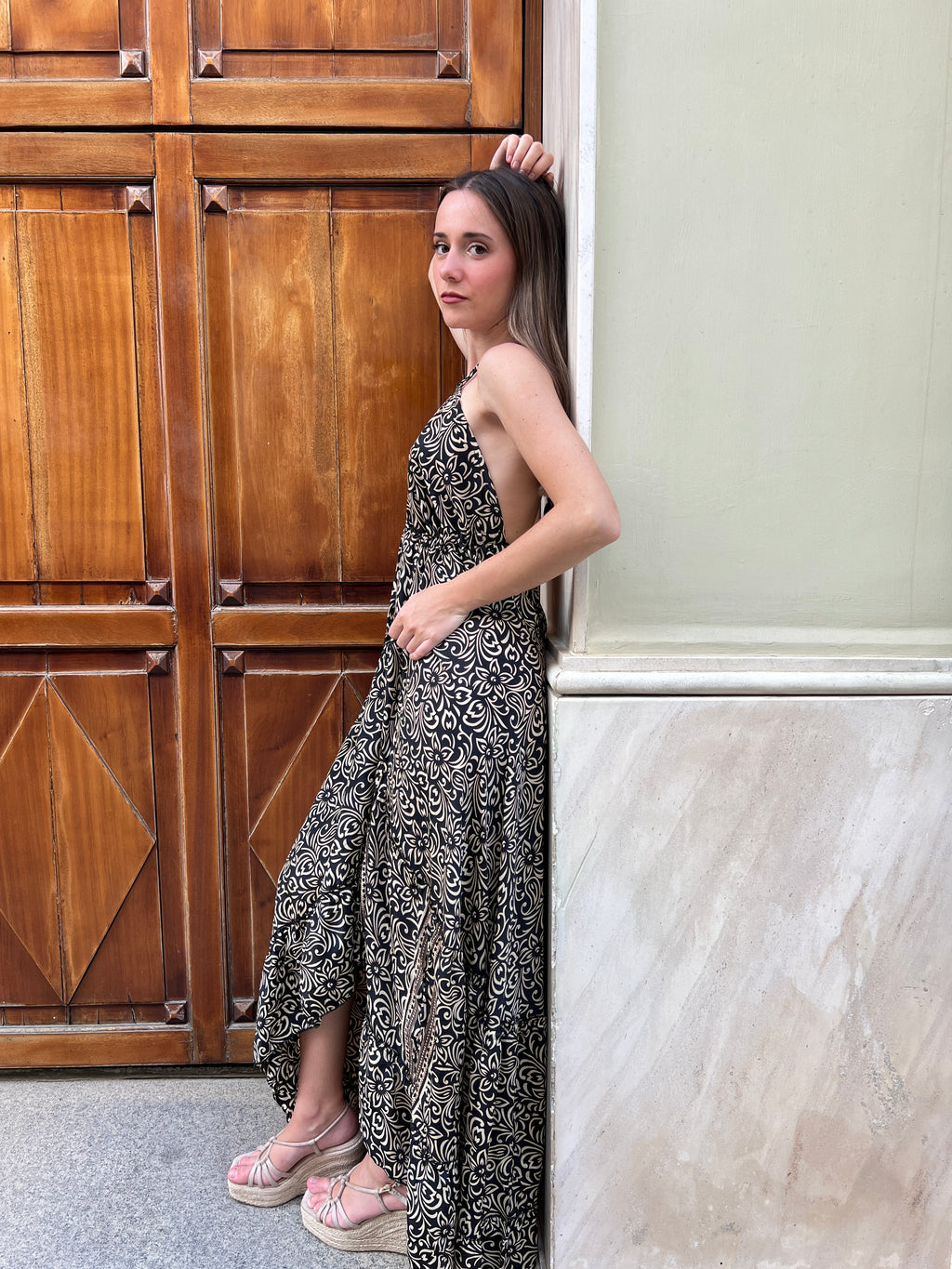 Alisha black dress