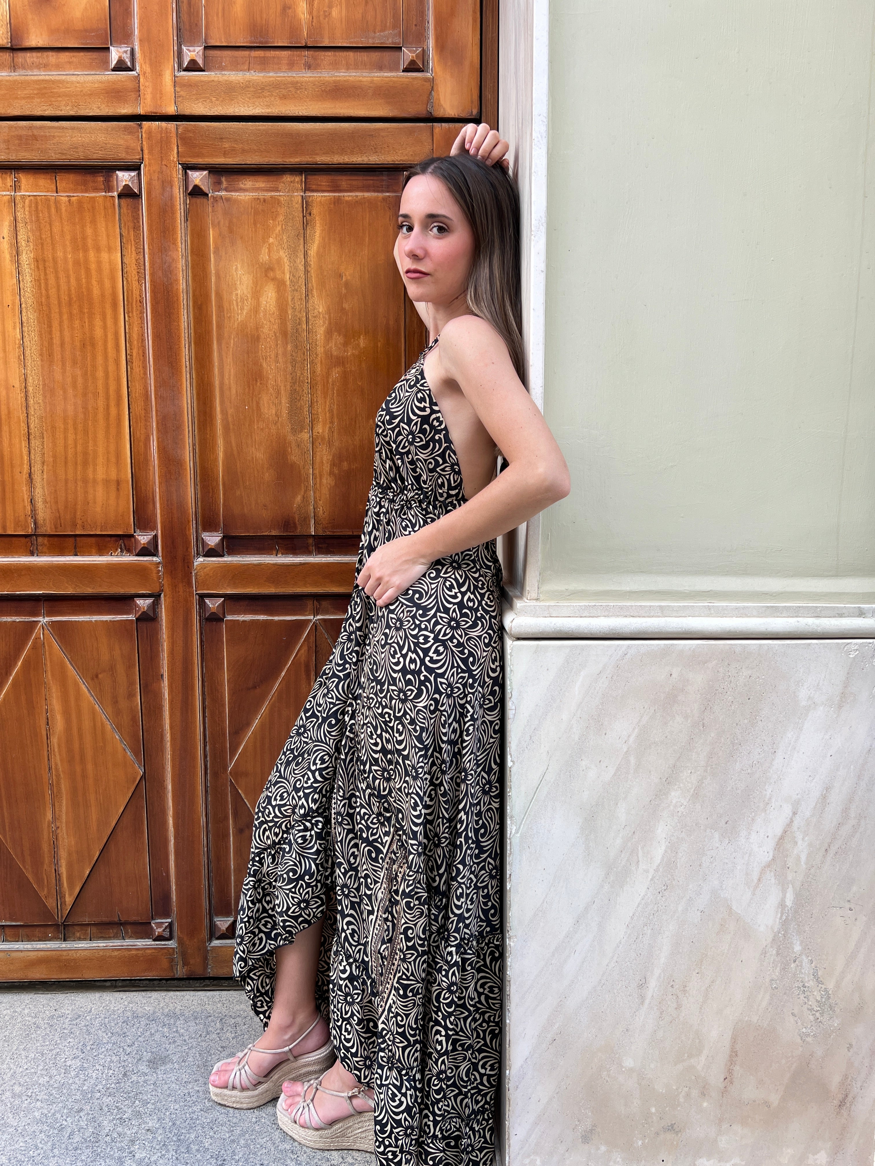 Alisha black dress