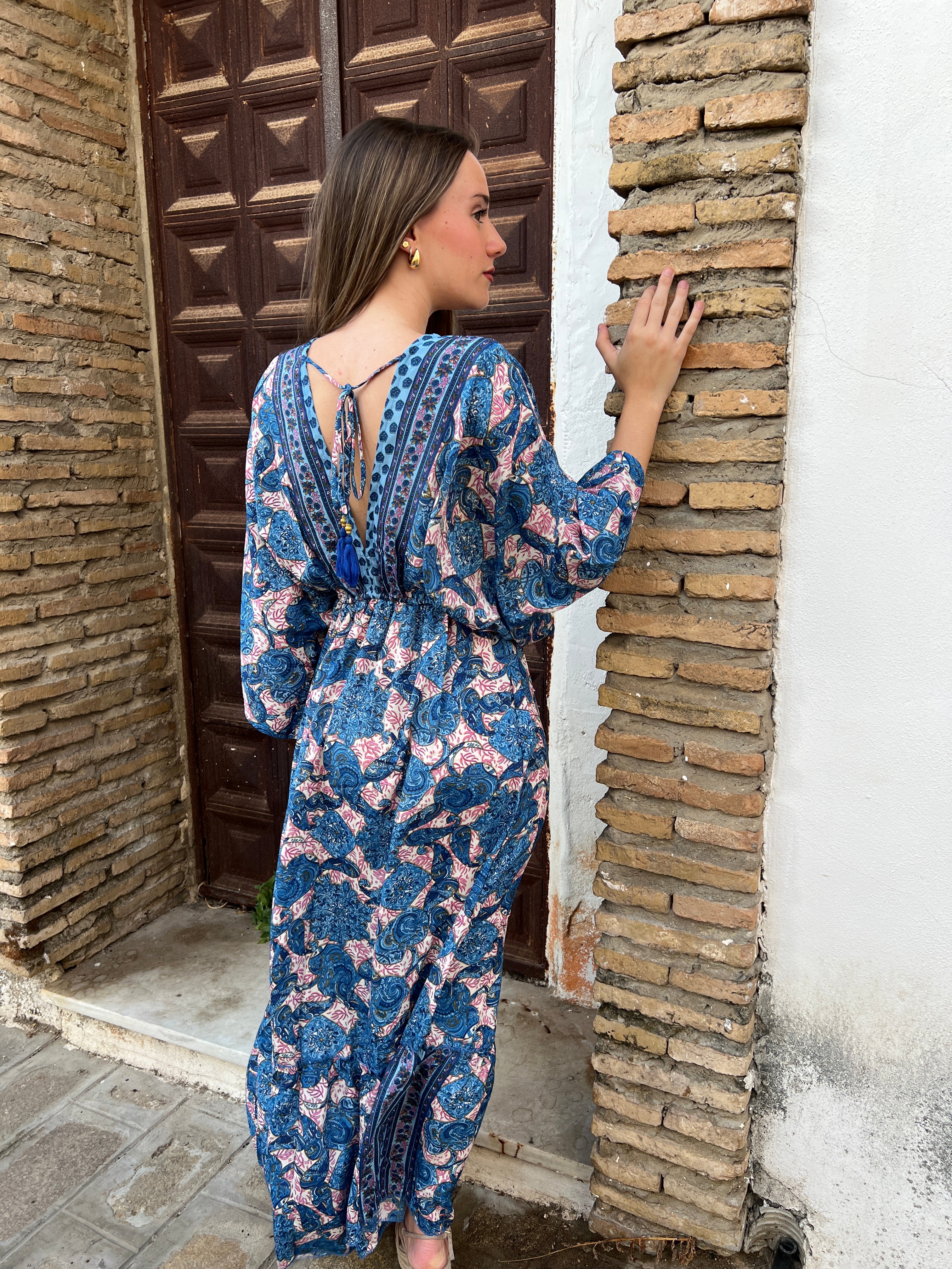Vestido Litta azul