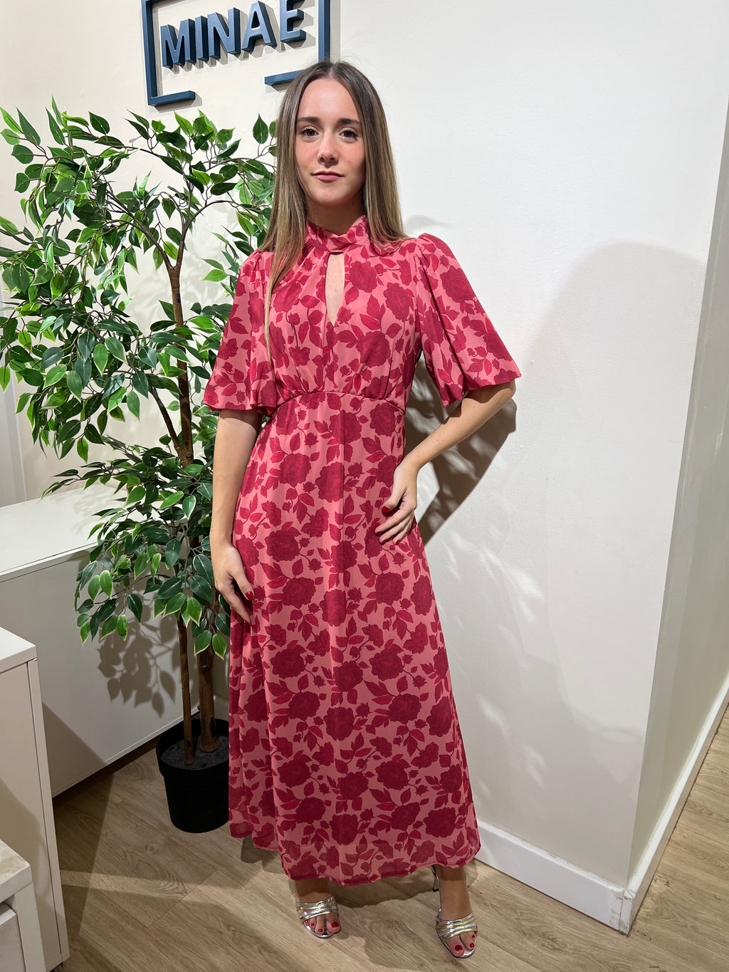 Vestido Renata rosa