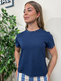 Camiseta estrellas azul
