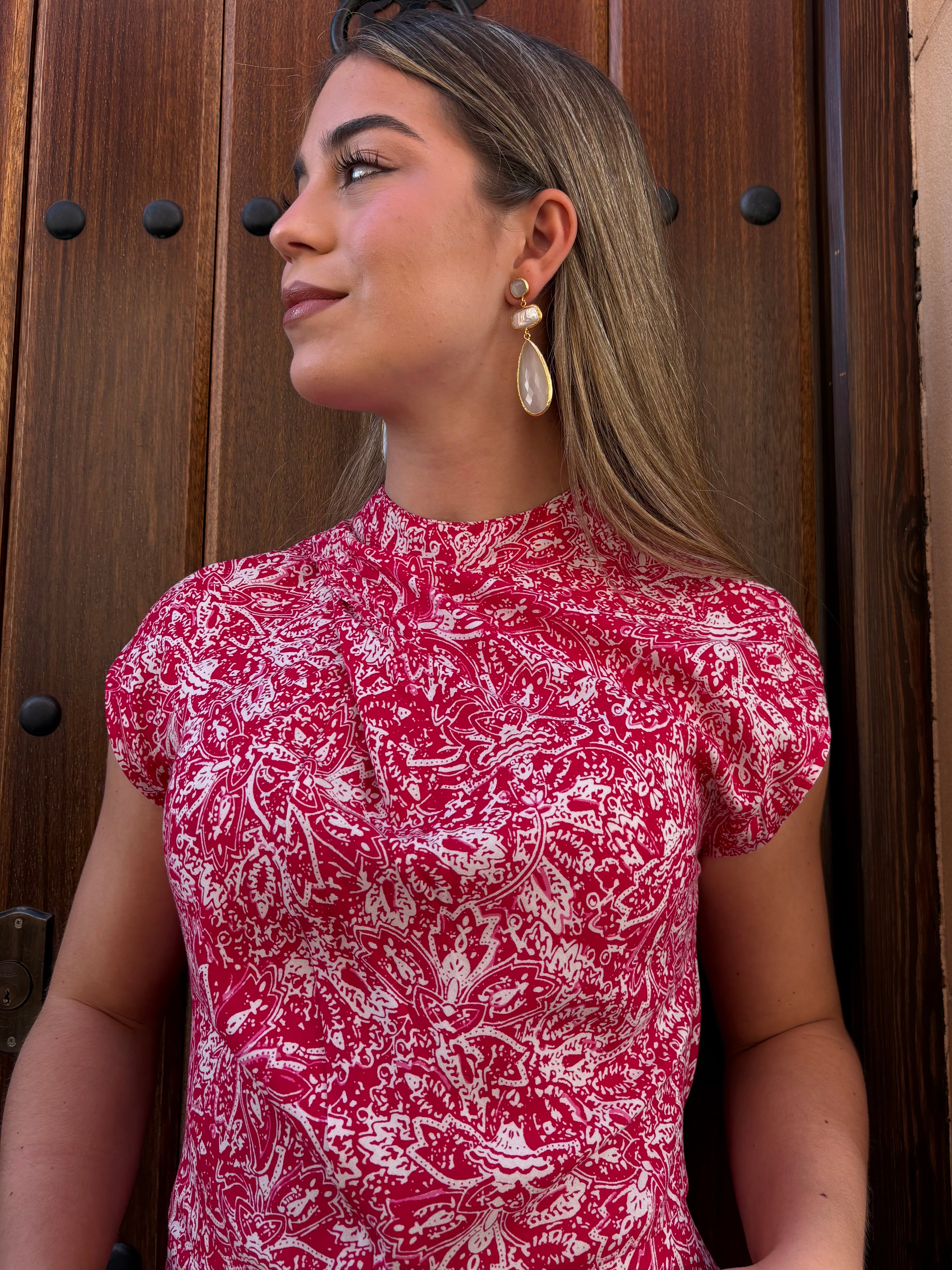 Vestido Atenea rosa
