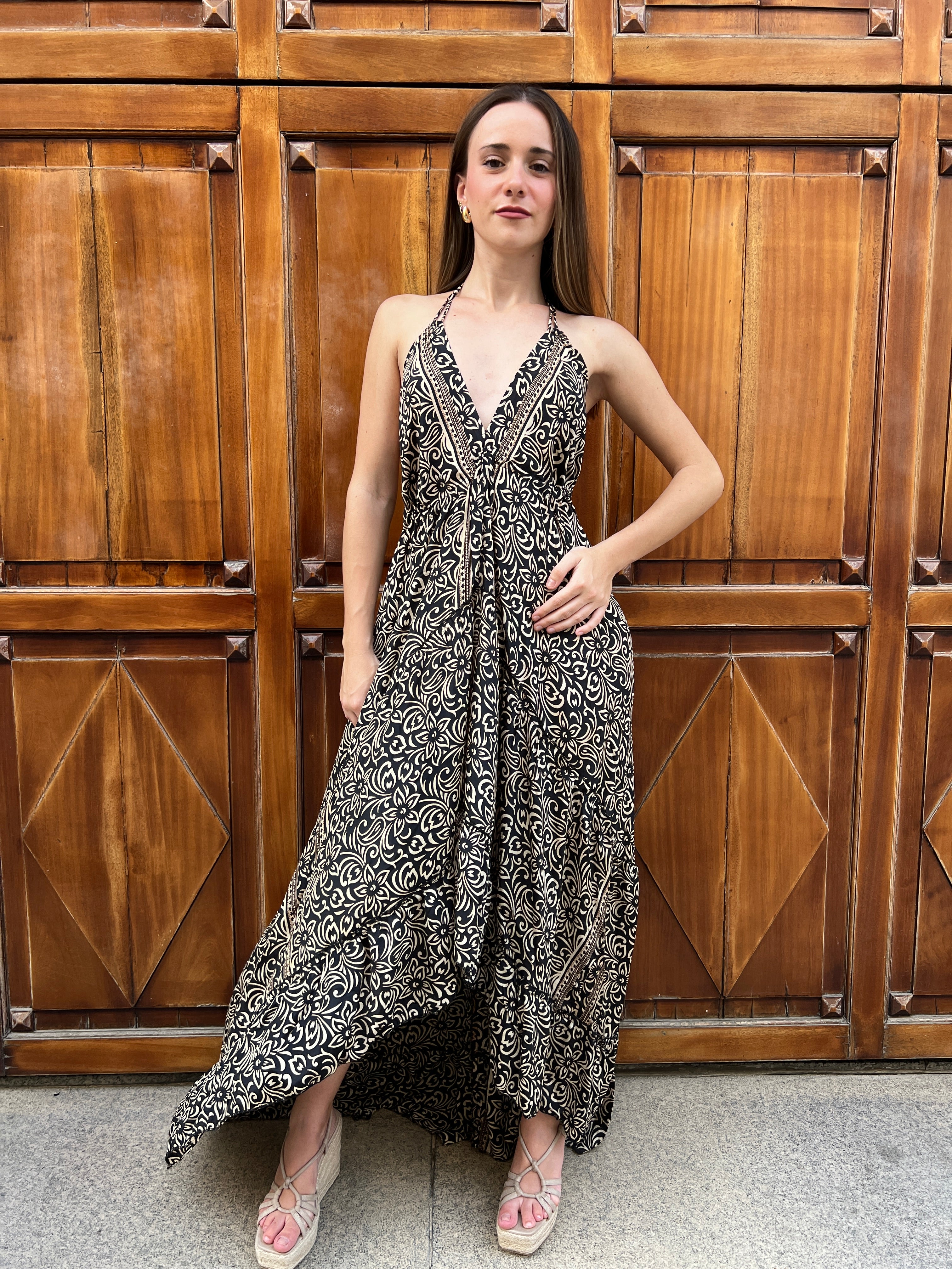 Alisha black dress