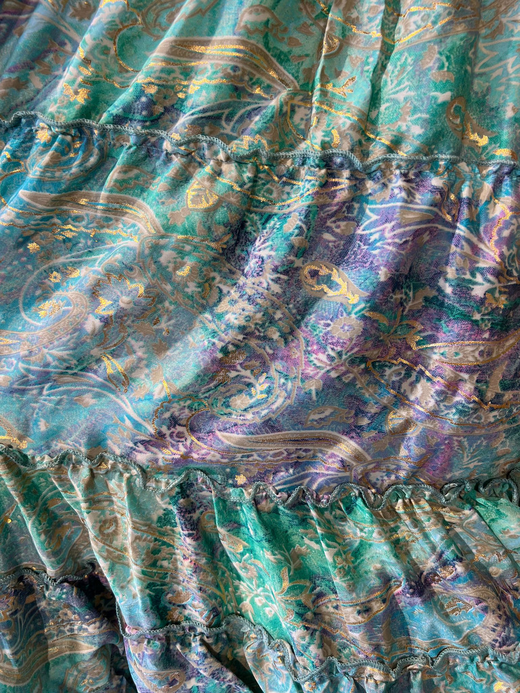 Conjunto Rocío verde oro