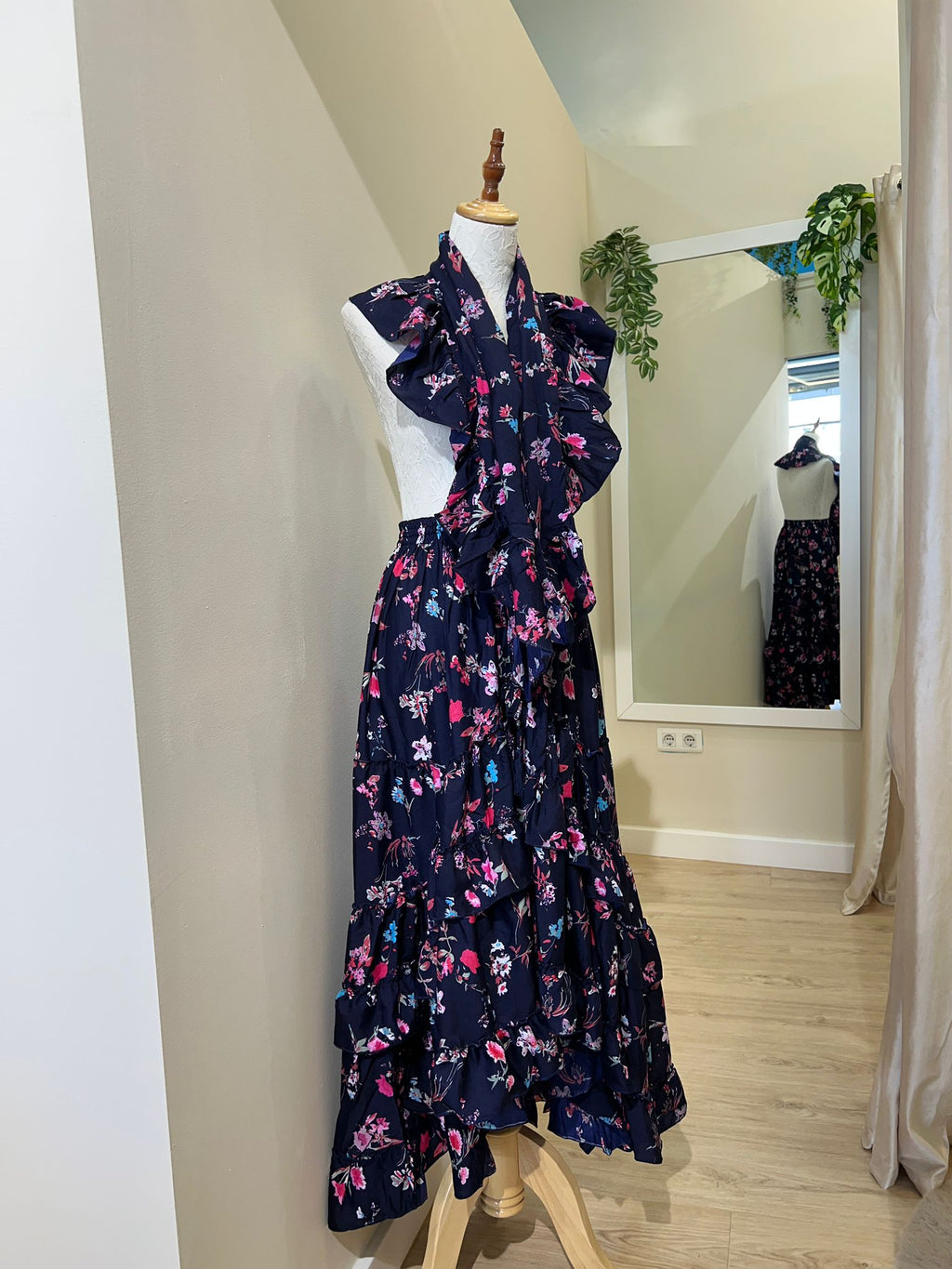 Conjunto Rocío azul marino