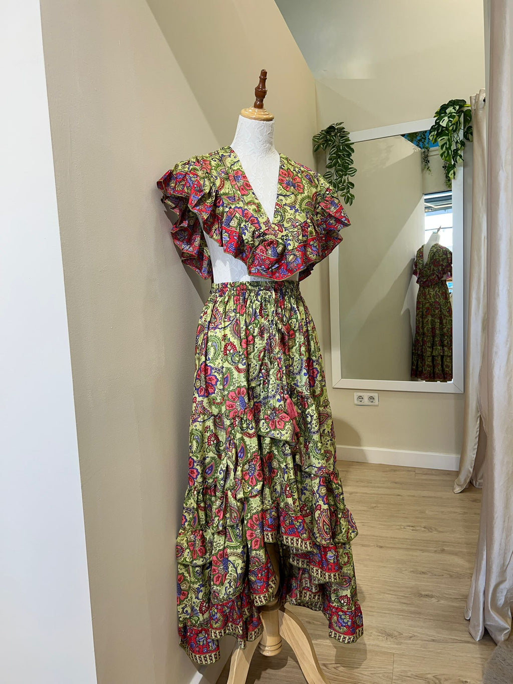 Conjunto Rocío verde