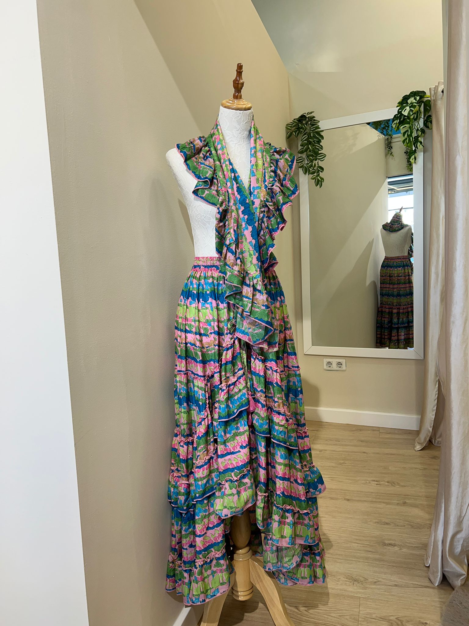 Conjunto Rocío rayas