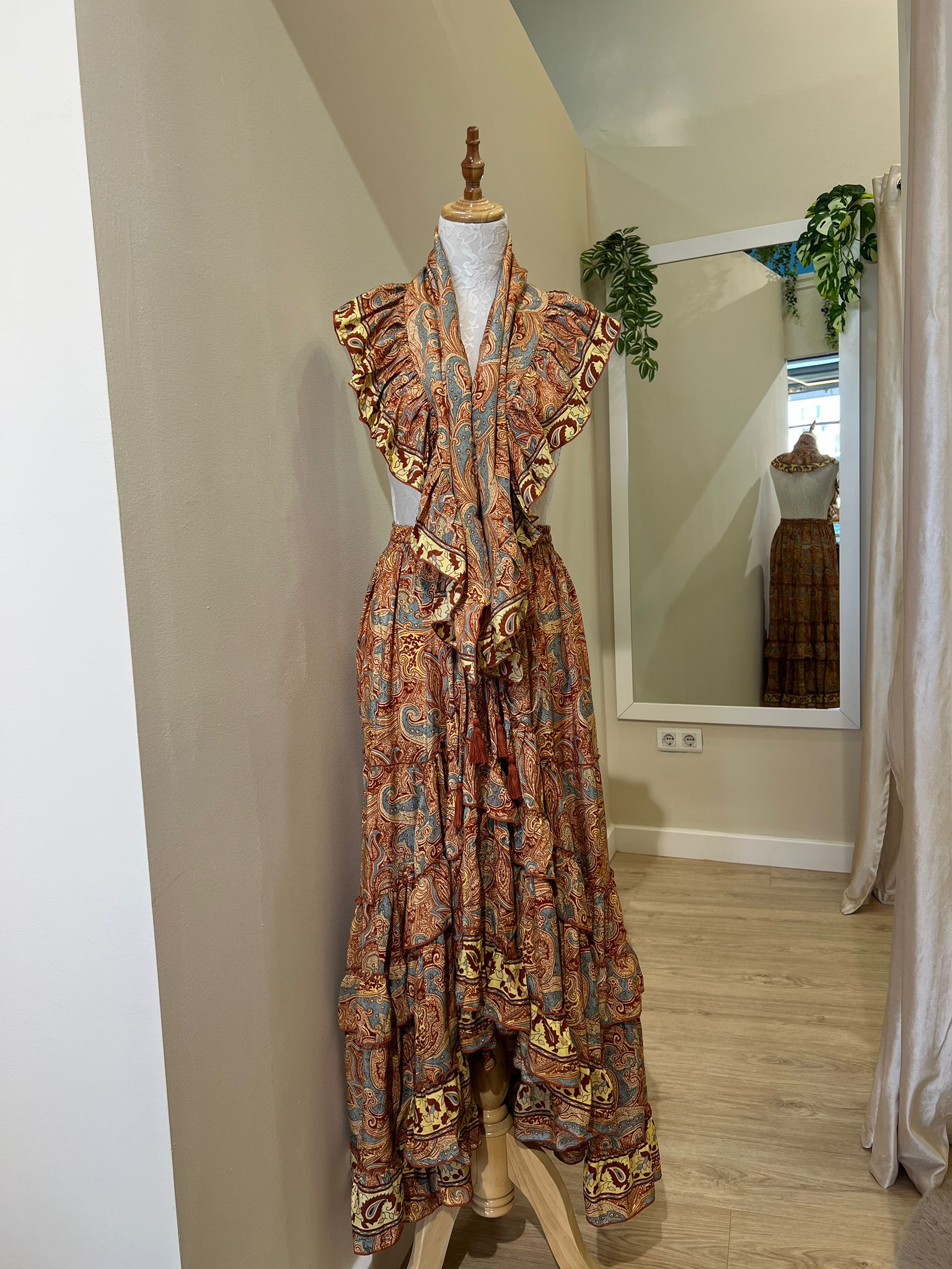 Conjunto Rocío marrón