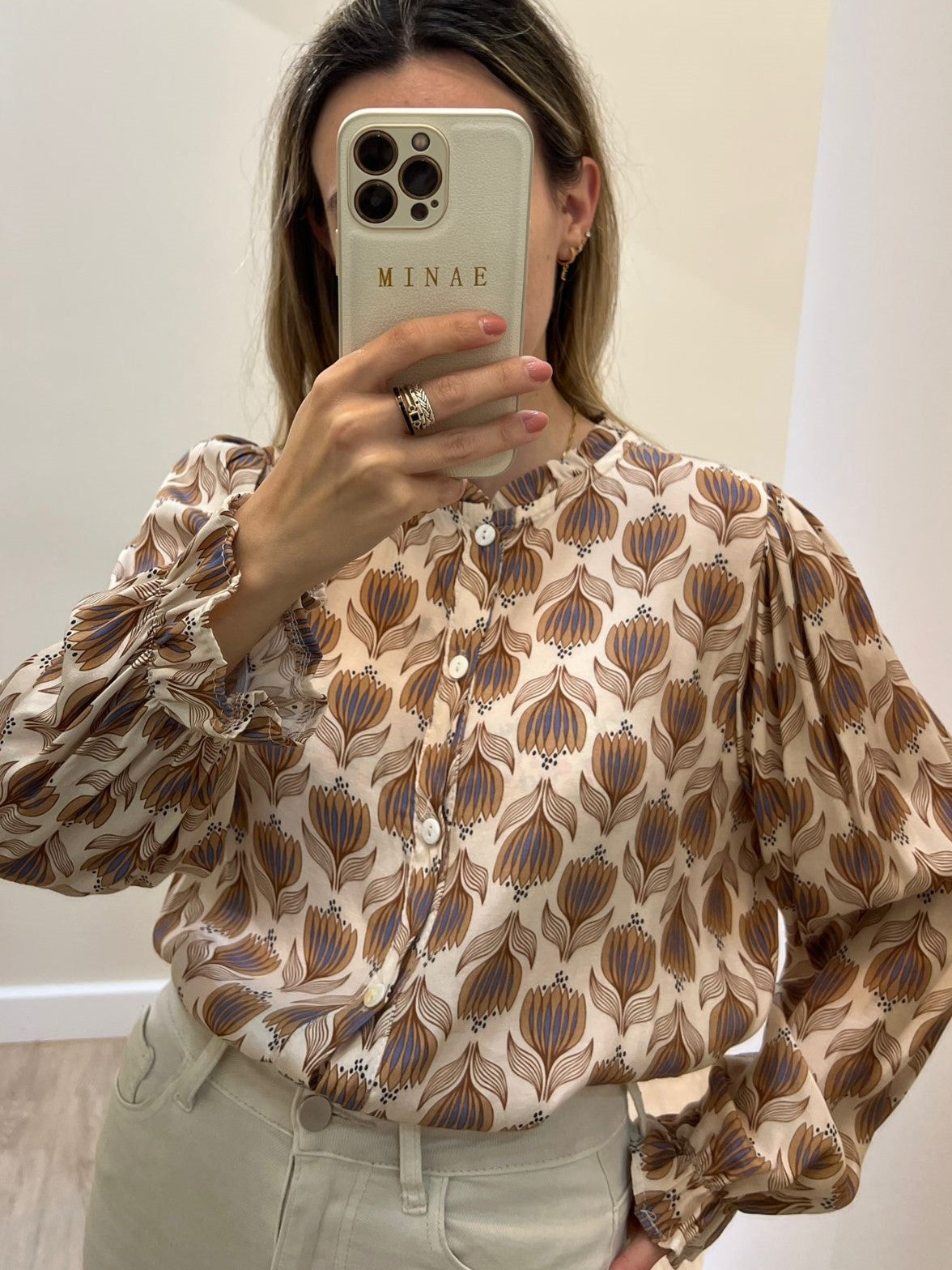 Blusa estampada