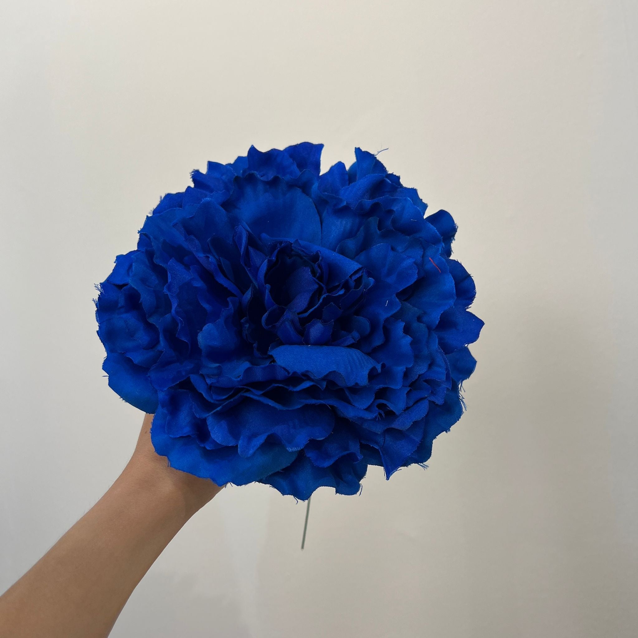 Peonía grande azul oscuro