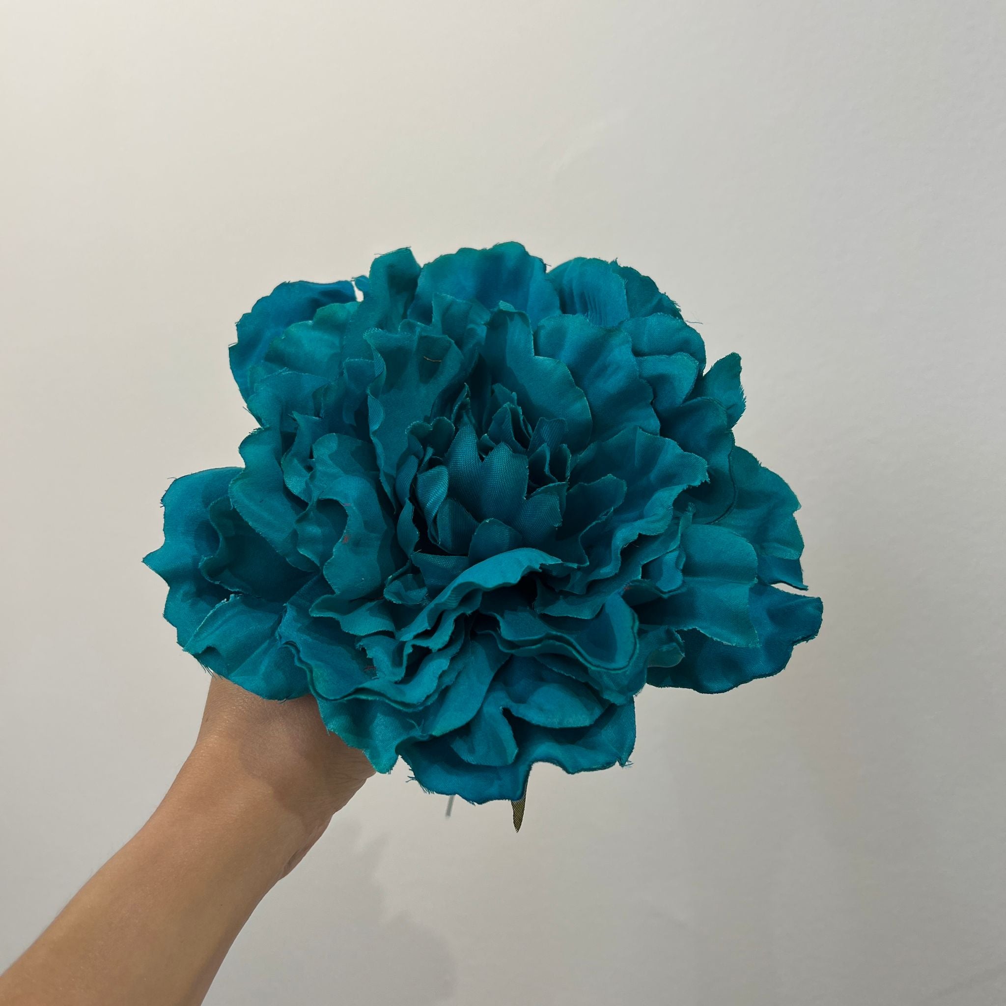 Peonía grande teal