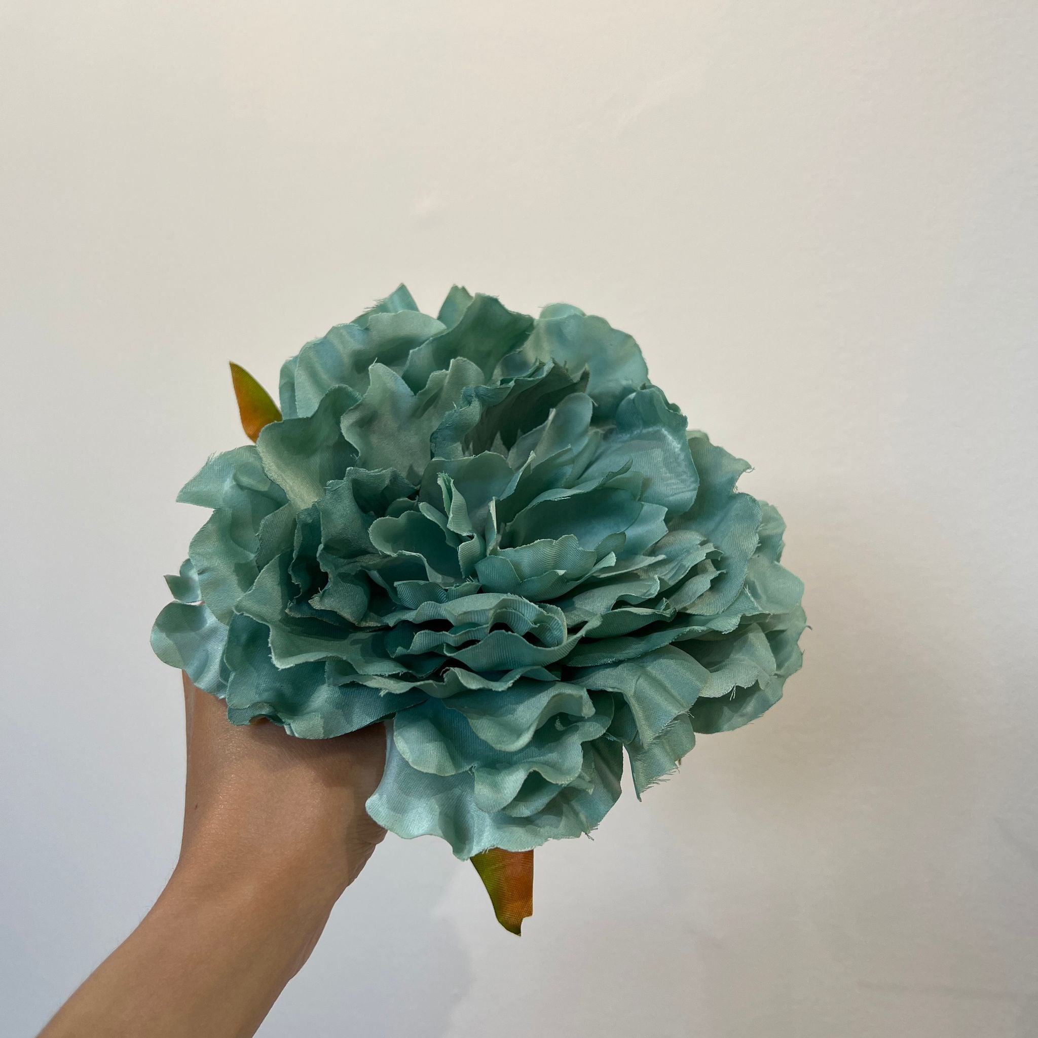 Peonía mediana verde jabonosa