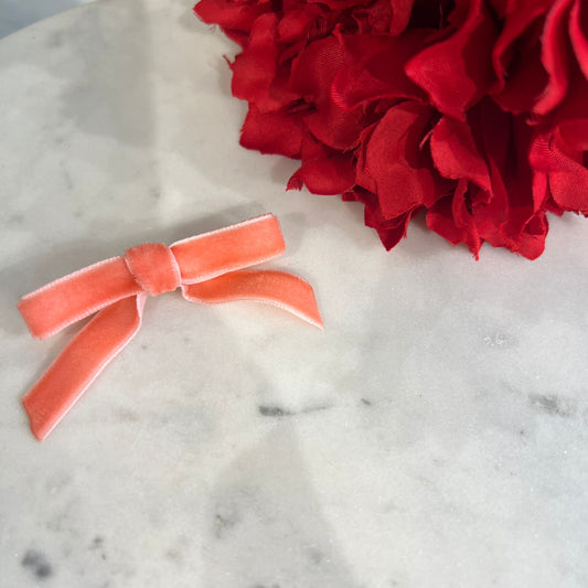 Broche lazo coral