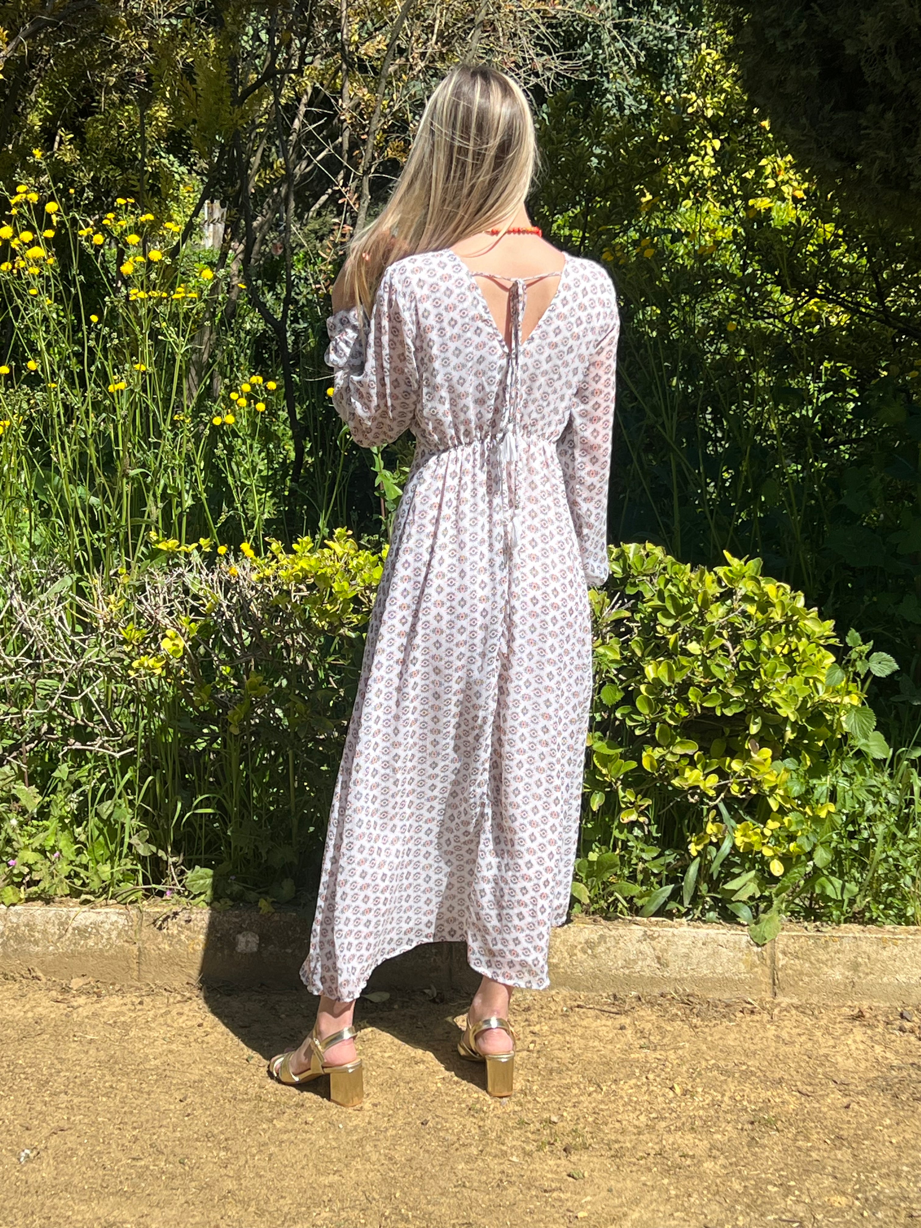 Vestido Ariadne blanco