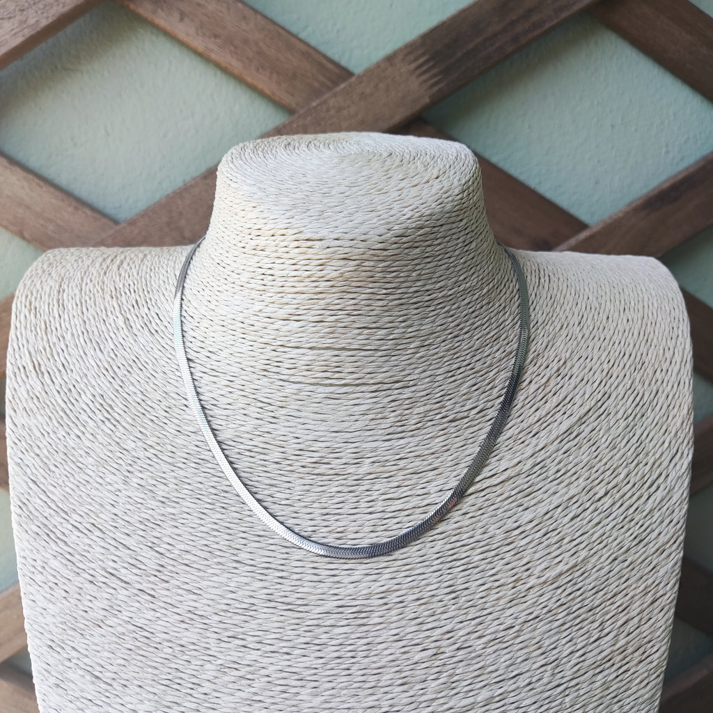 Collar Lizzie plateado