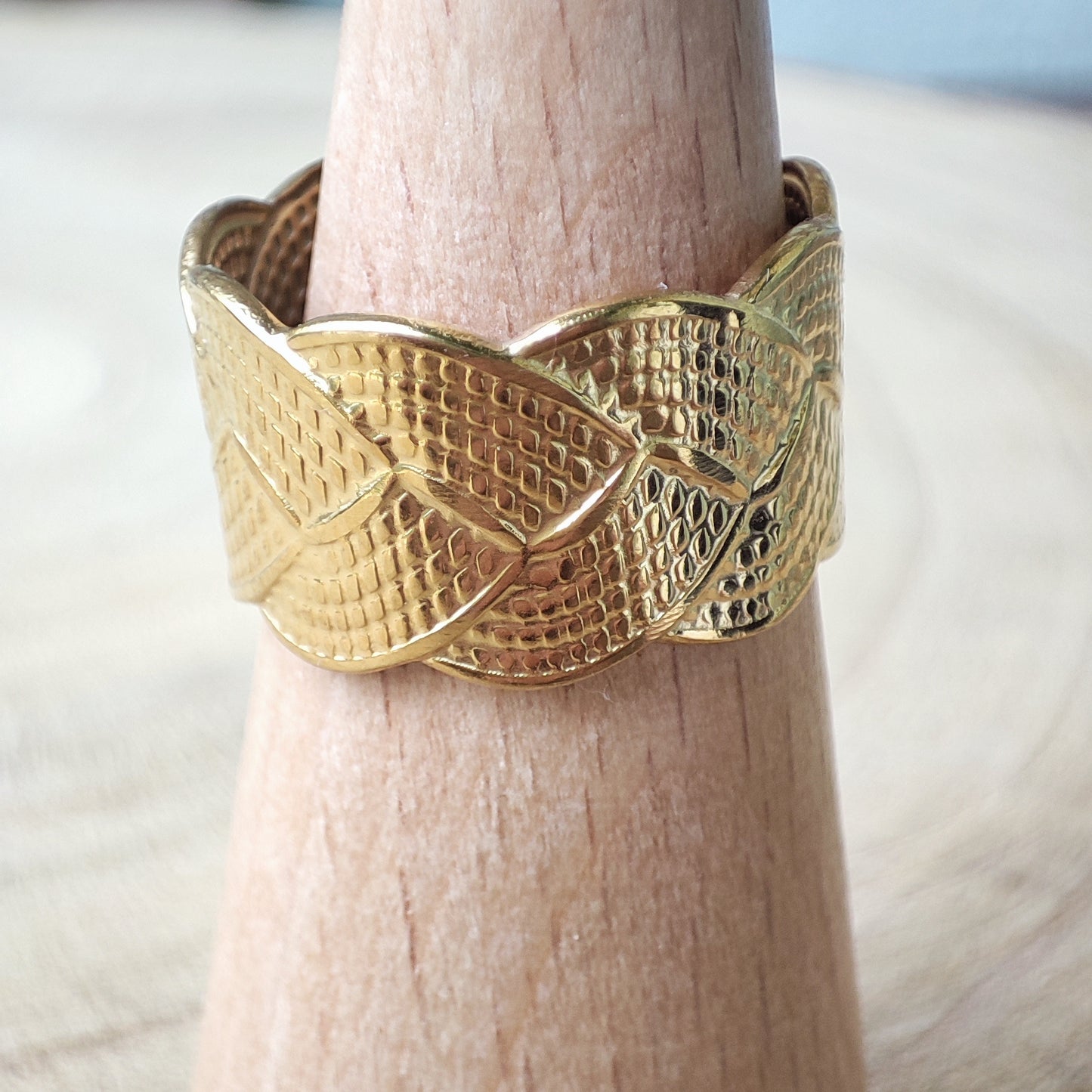 Anillo Trend dorado