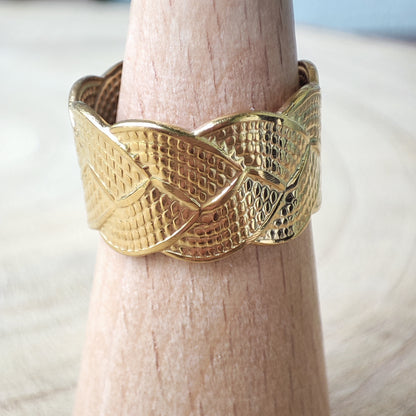 Anillo Trend dorado