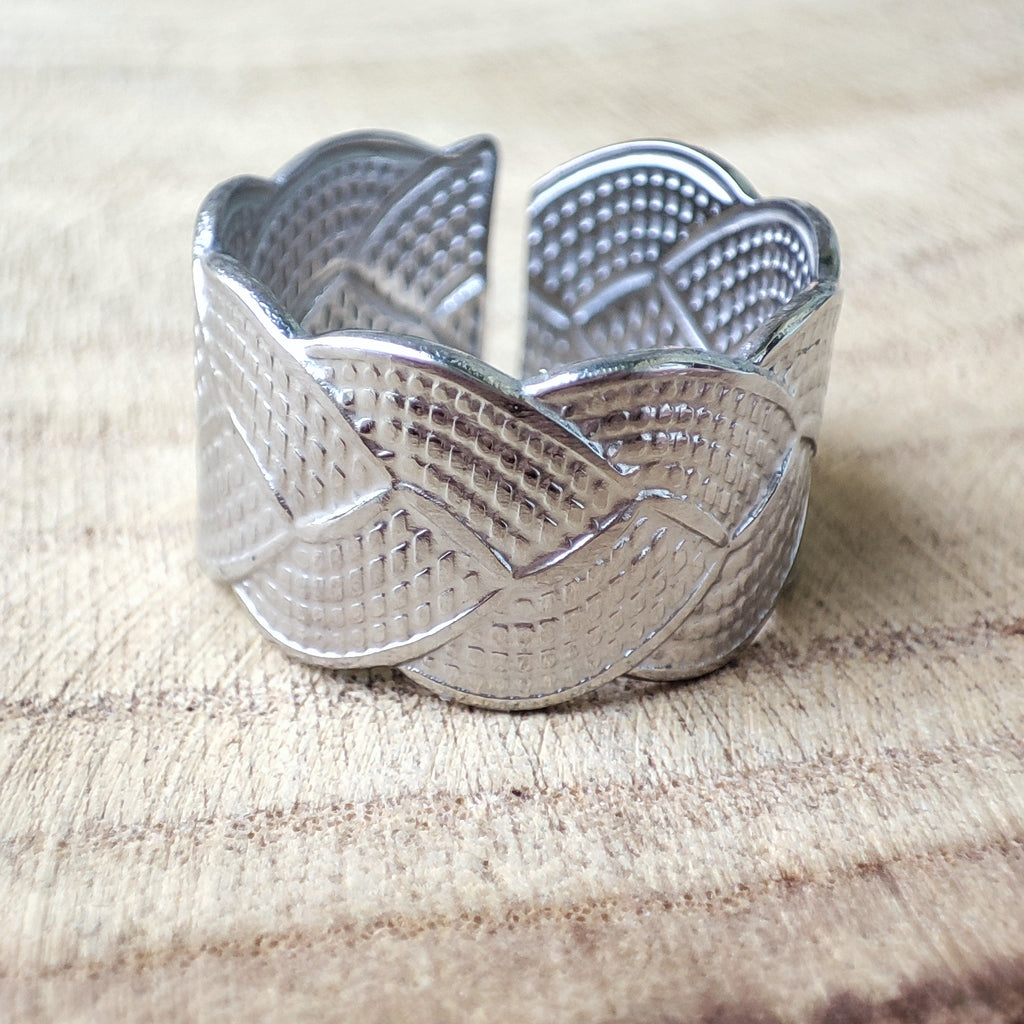 Anillo Trend plateado