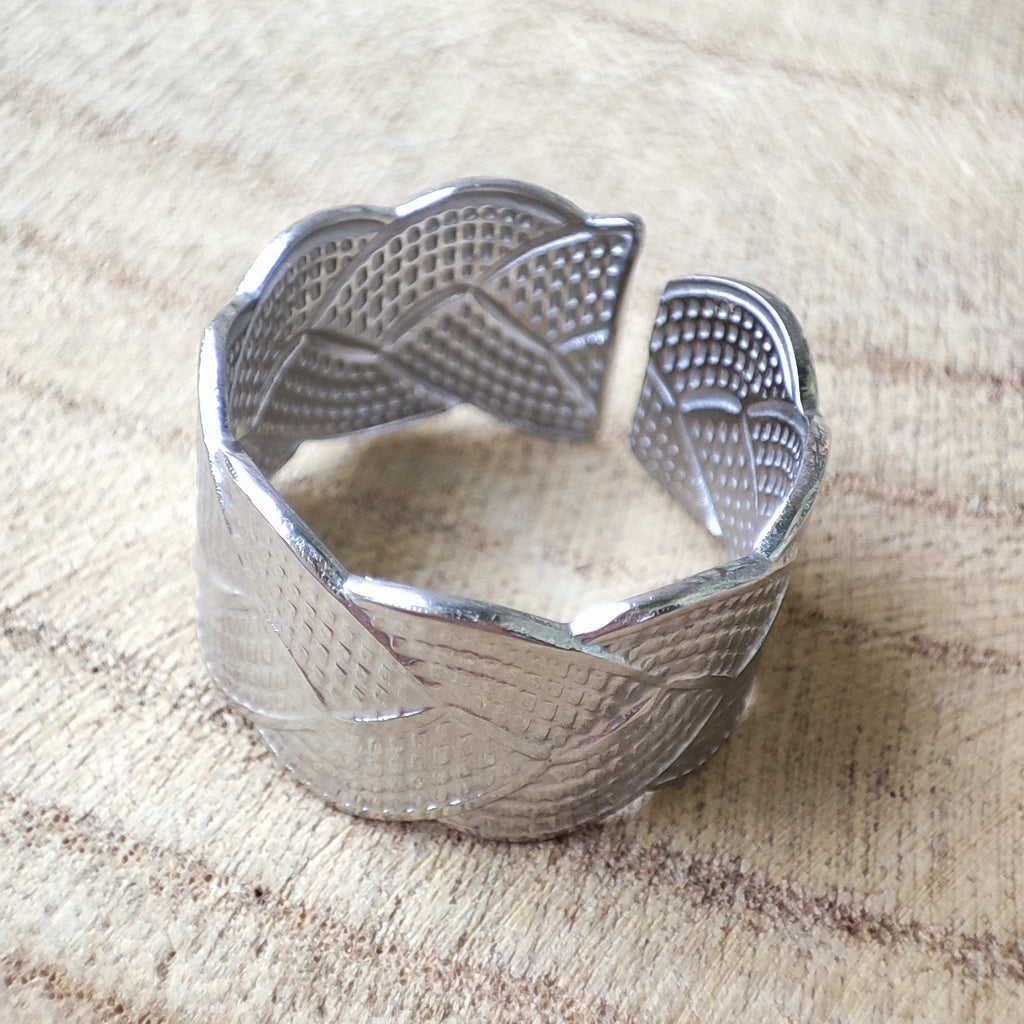 Anillo Trend plateado