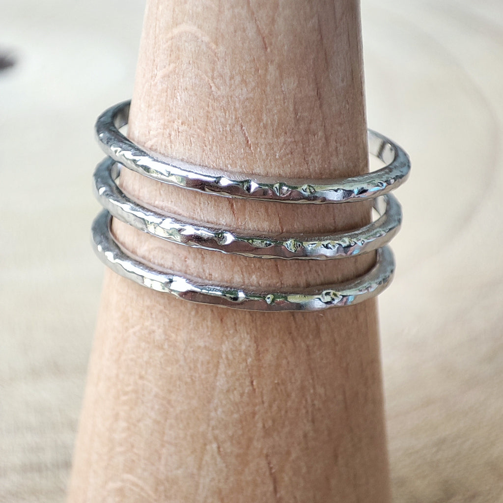 Anillo Lupe plateado