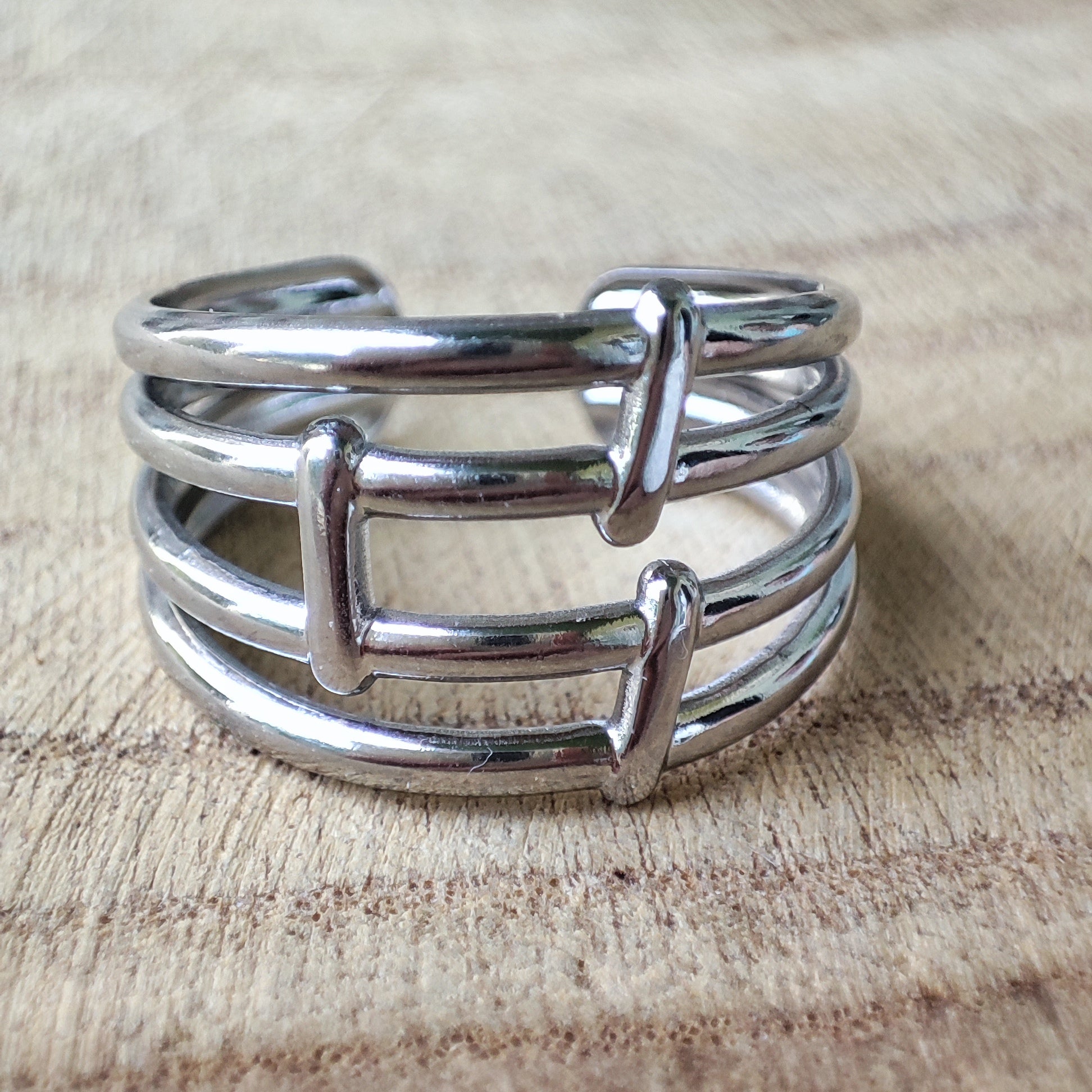 Anillo Four plateado