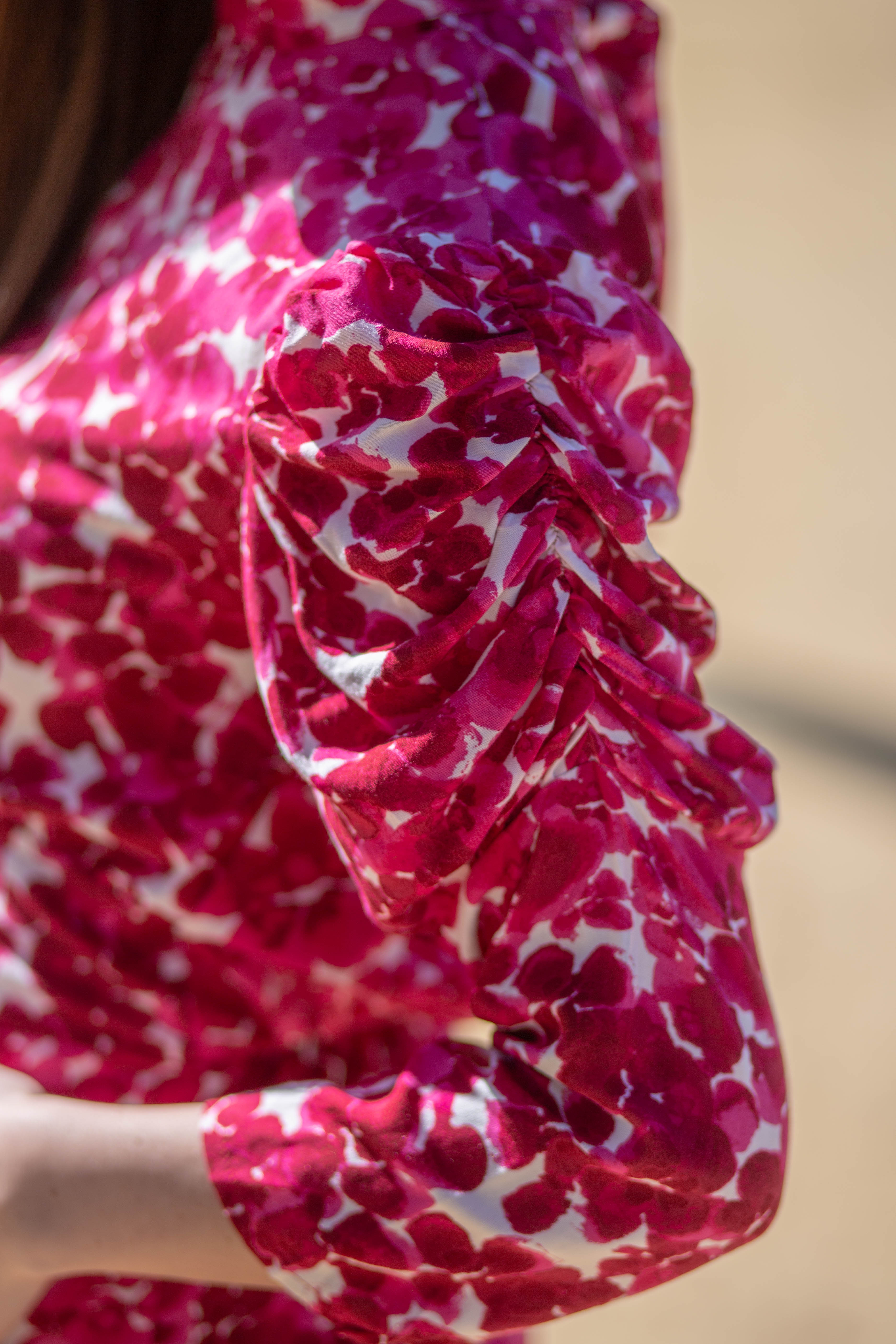 Vestido Andrómeda fucsia