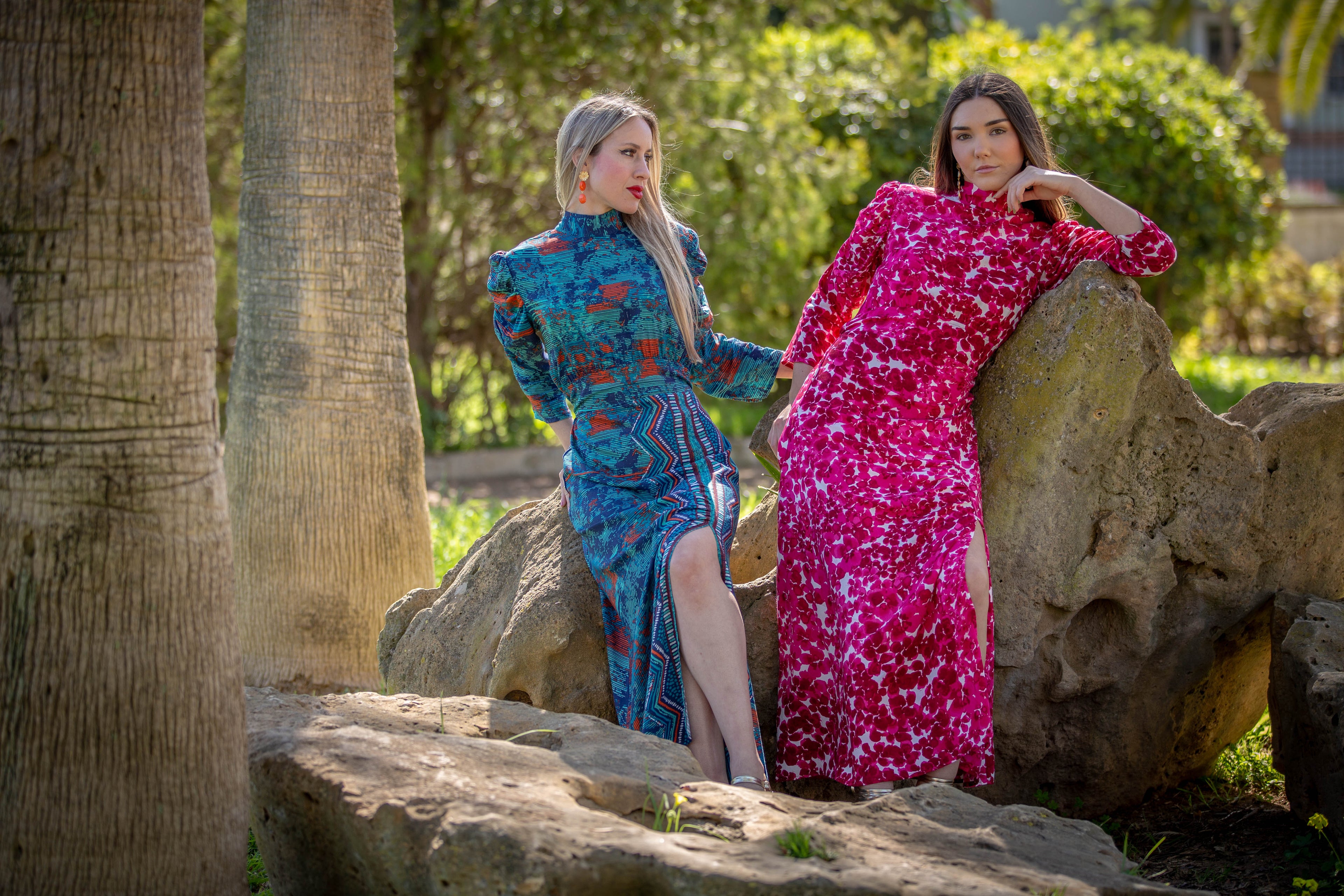Vestido Andrómeda fucsia