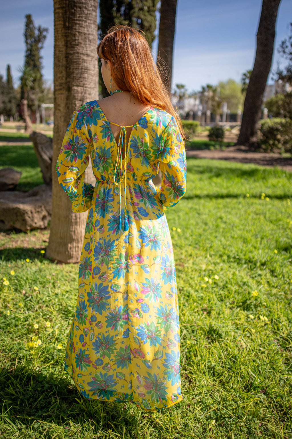Vestido Ariadne amarillo