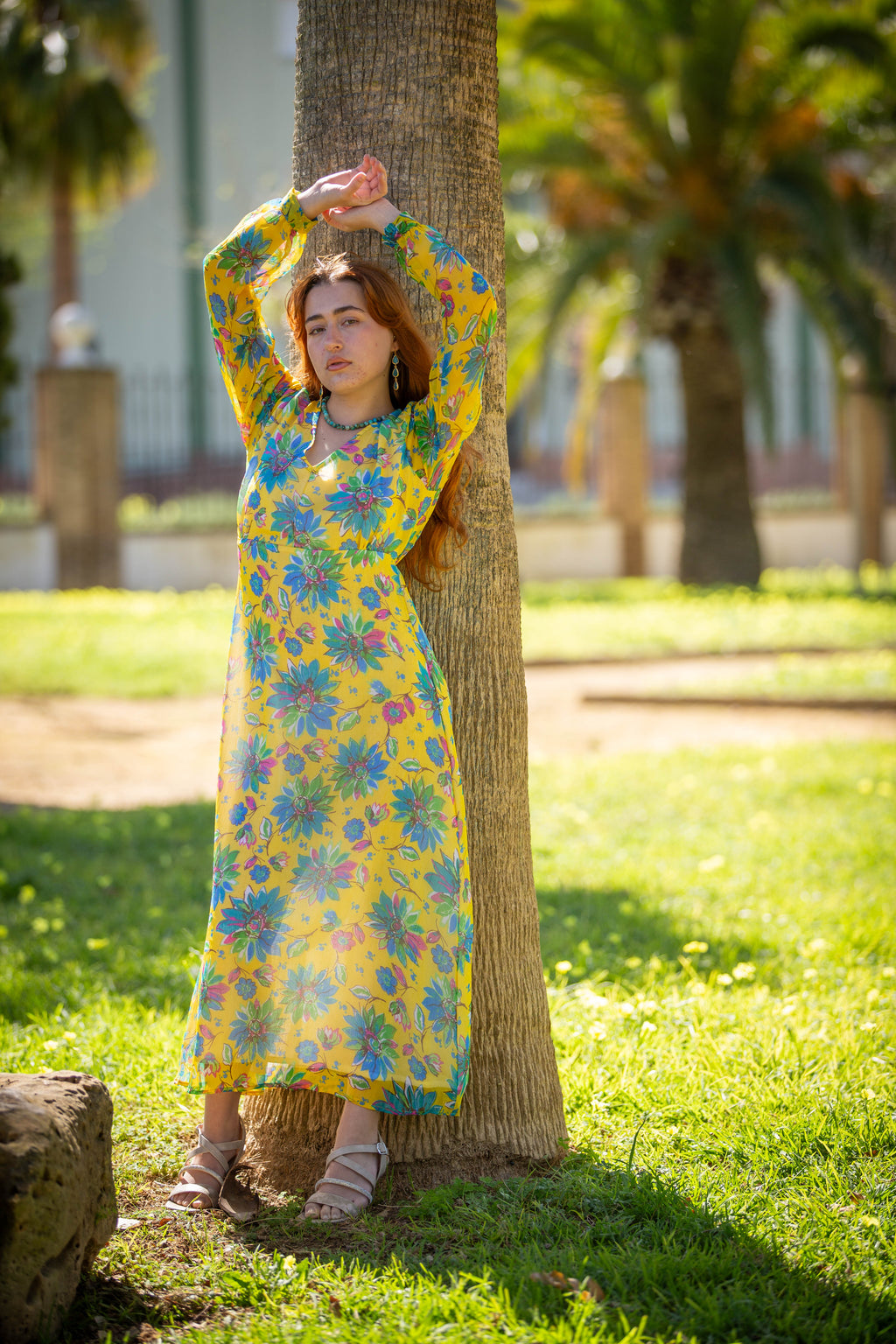 Vestido Ariadne amarillo