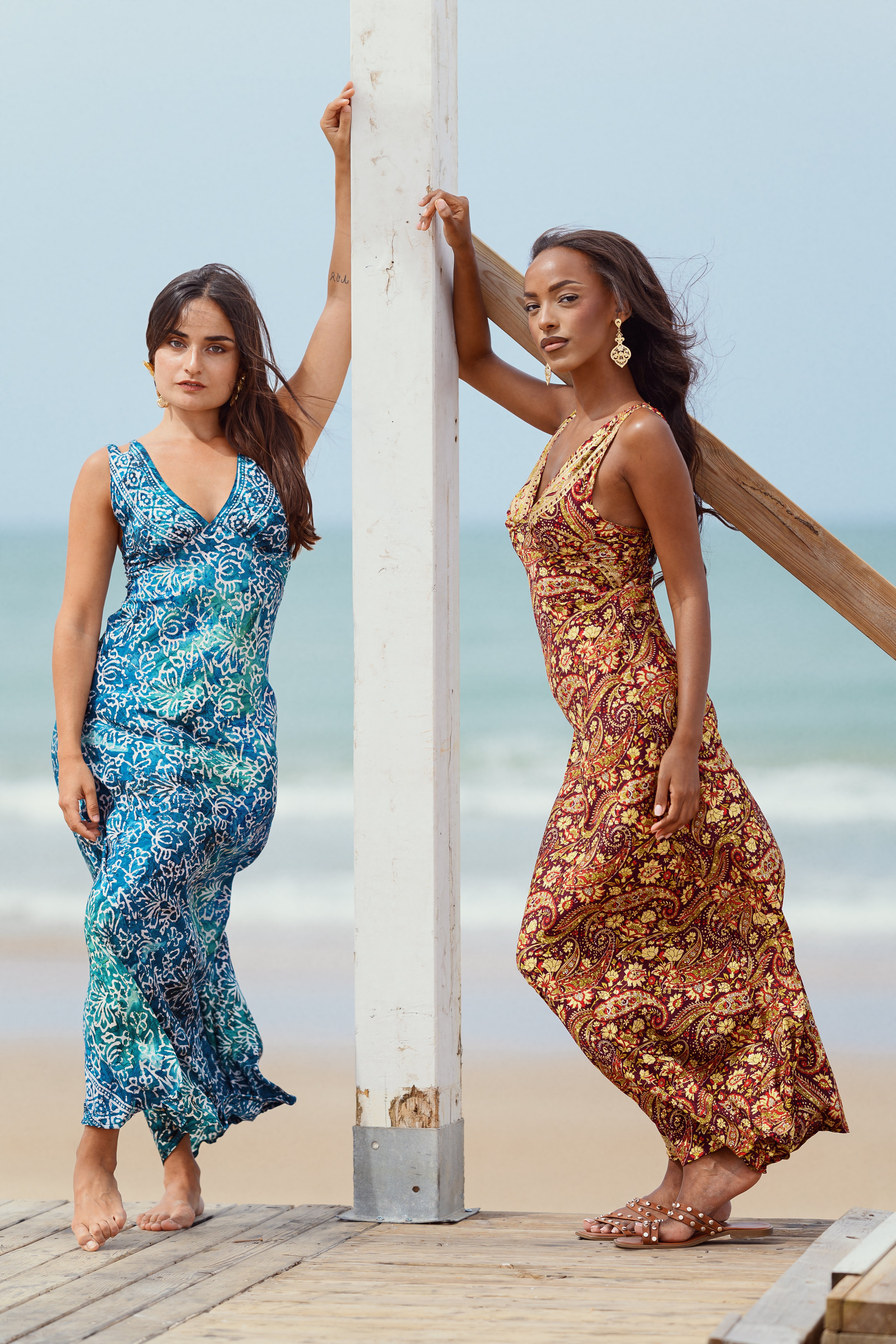 Vestido Juno azul