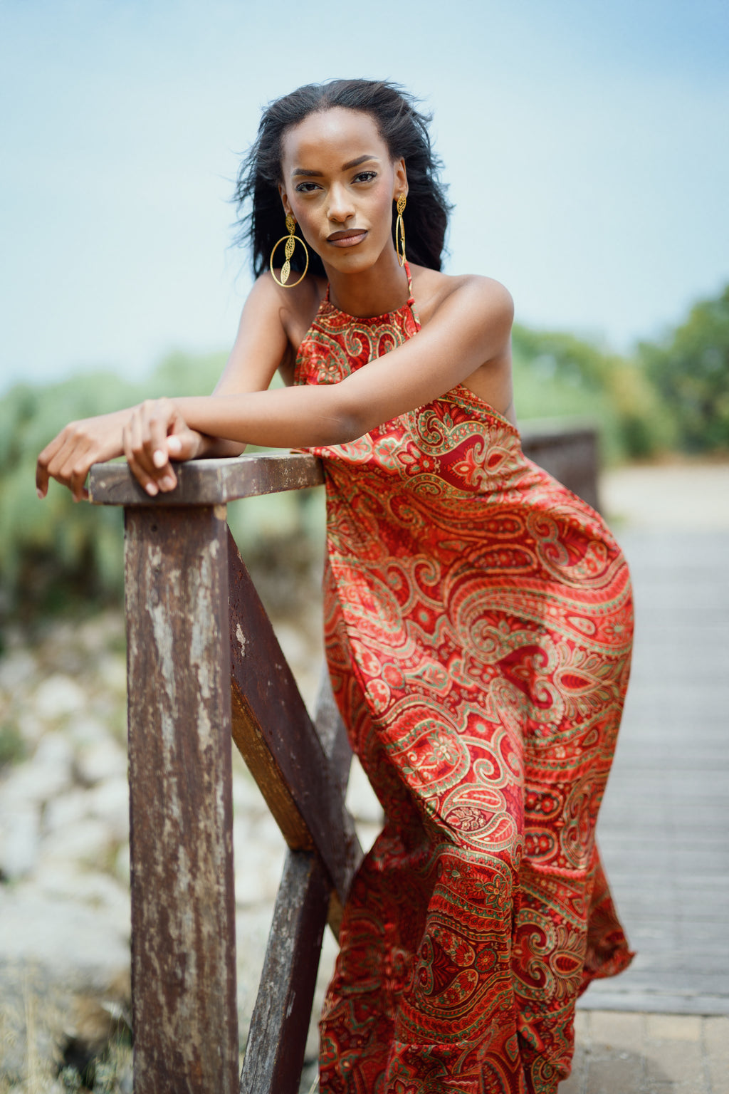 Vestido Venus rojo