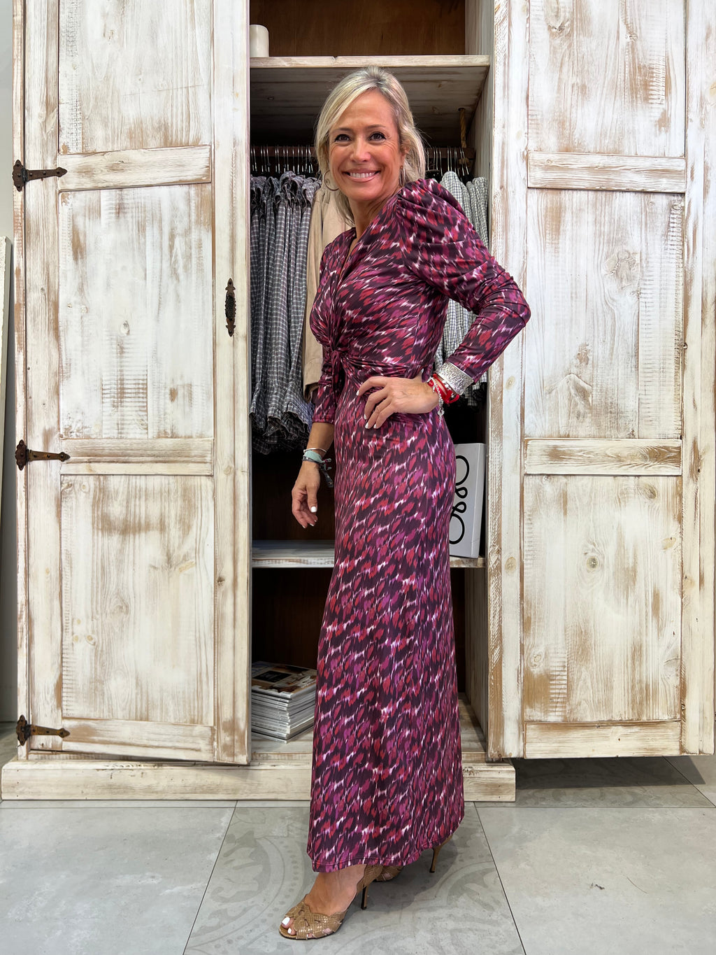 Vestido Larel morado