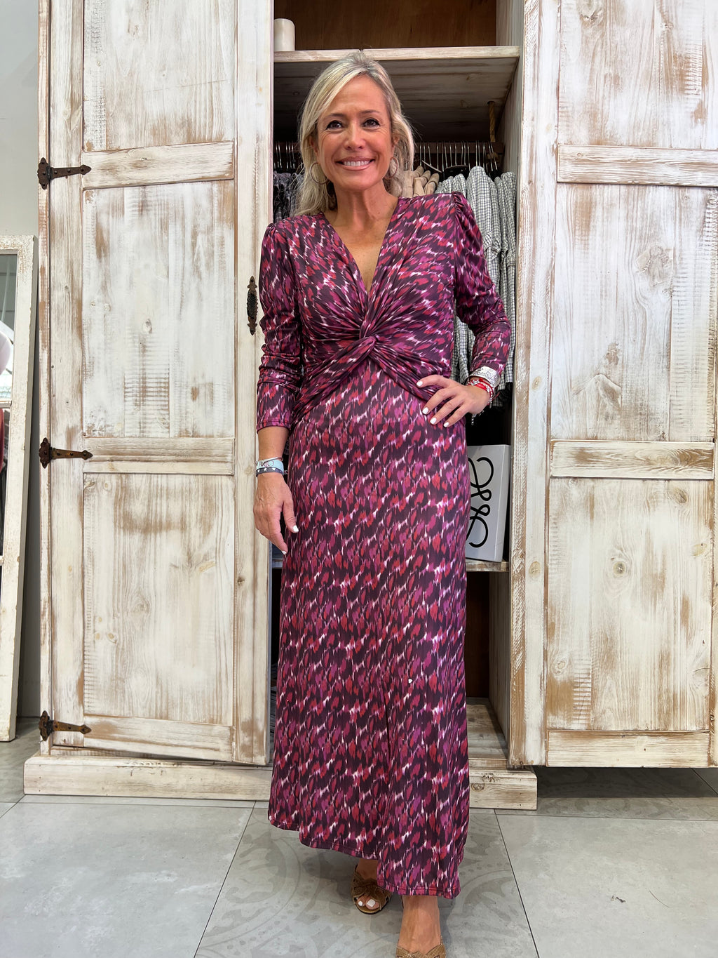 Vestido Larel morado