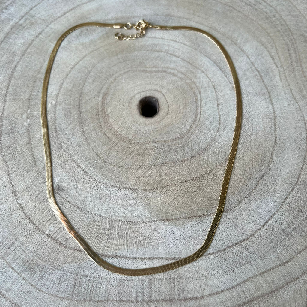 Collar Lizzie dorado - 23joyas