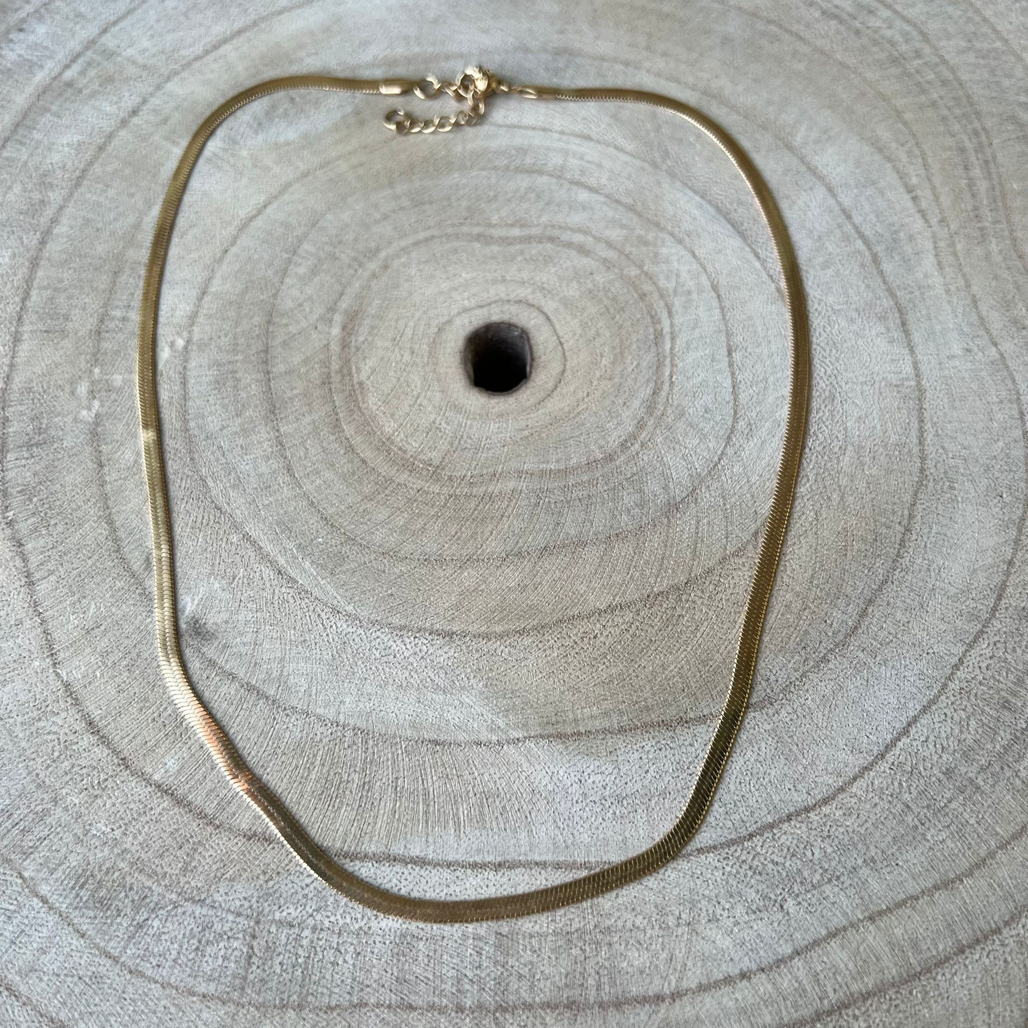 Collar Lizzie dorado - 23joyas