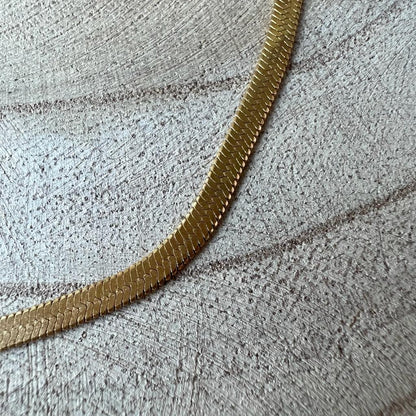 Collar Lizzie dorado - 23joyas