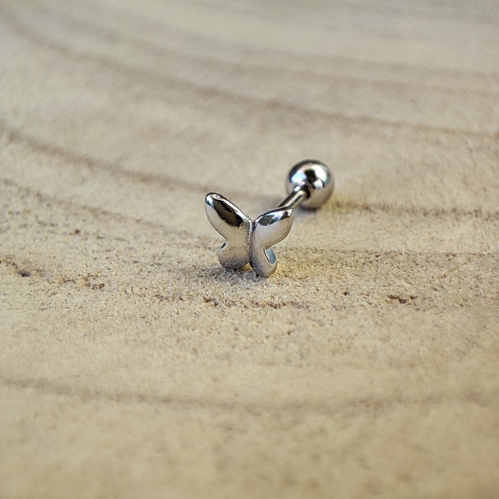 Farfalla plateado - 23joyas