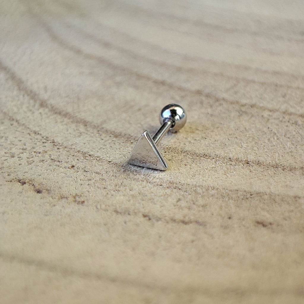 Trígono plateado - 23joyas